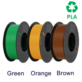 3KG PLA PETG TPU Filament Black White Grey 1.75mm Dimensional Accuracy+/-0.03mm 3D Printer Filament Fit Most FDM 3D Printers