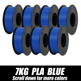 PLA Filament BLUE 1.75MM 1KG-12KG No-Tangling Strong Bonding Eco-Friendly 3D Printer Materials Fit Most FDM 3D Printers