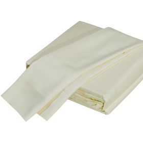 Luxuriously Soft 100% Viscose Derived from Bamboo 4-Piece Sheet Set , Oeko-TEX Certified, Queen - Cr��me