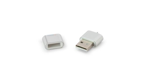 Metal Memory Card Reader for Protected Data Transfer works for Mac & Windows